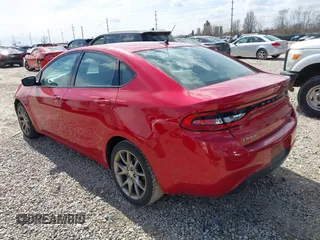 2014 Dodge Dart SXT with VIN 1C3CDFBB2ED667871, listed as a IAAI auction lot 41882369 with 177,162 mi miles. Bid and sale history available at carsss.com. Image 3.