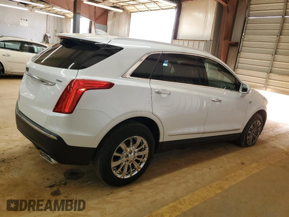 2017 Cadillac XT5 Luxury AWD with VIN 1GYKNDRS3HZ319559, listed as a Copart auction lot 47257595 with 65,077 mi miles and Salvage Title. Bid and sale history available at DreamBid. Image 3.