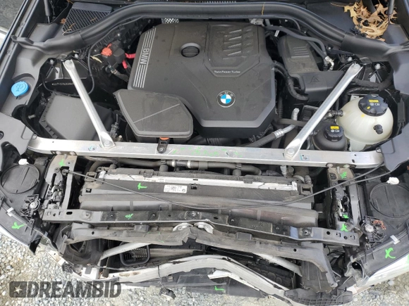 2020 BMW X3 sDrive30i with VIN 5UXTY3C09L9C69649, listed as a Copart auction lot 48416745 with 28,469 mi miles and Salvage Title. Bid and sale history available at carsss.com. Image 12.