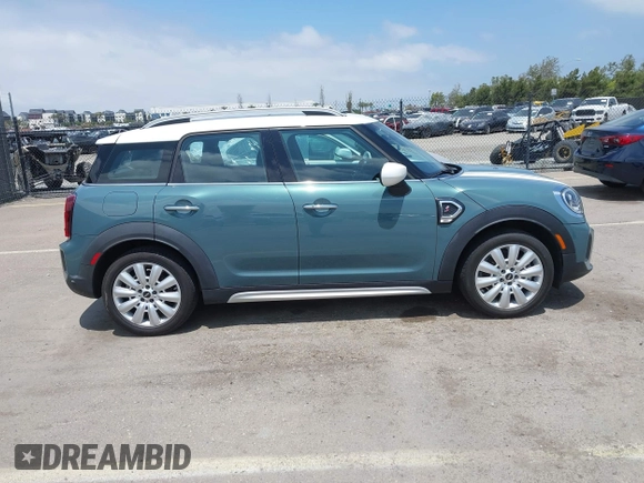 2022 MINI Countryman Cooper S с VIN WMZ53BR08N3N29732, выставлен на аукционе IAAI как лот 42173750 с пробегом 21 683 миль миль и . История ставок и продаж доступна на DreamBid. Изображение 13.