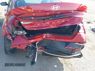 2024 Hyundai Elantra SEL with VIN KMHLM4DG3RU771313, listed as a IAAI auction lot 42389812 with 11,748 mi miles and . Bid and sale history available at DreamBid. Image 6.