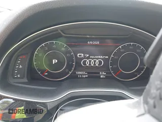 2019 Audi Q7 Premium Plus with VIN WA1LAAF72KD046763, listed as a IAAI auction lot 42403552 with 109,655 mi miles and . Bid and sale history available at DreamBid. Image 7.