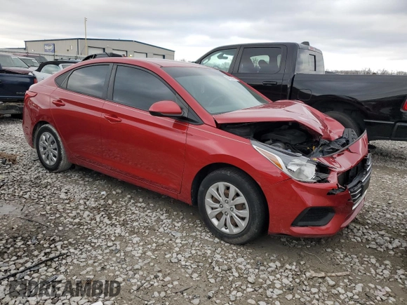 2019 Hyundai Accent SE with VIN 3KPC24A32KE072271, listed as a Copart auction lot 84085424 with 0 mi miles and Salvage Title. Bid and sale history available at carsss.com. Image 4.