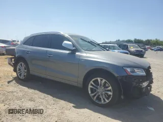 2014 Audi SQ5 with VIN WA1VGBFP5EA074284, listed as a Copart auction lot 62753075 with 82,875 mi miles and Salvage title. Bid and sale history available at DreamBid. Image 4.