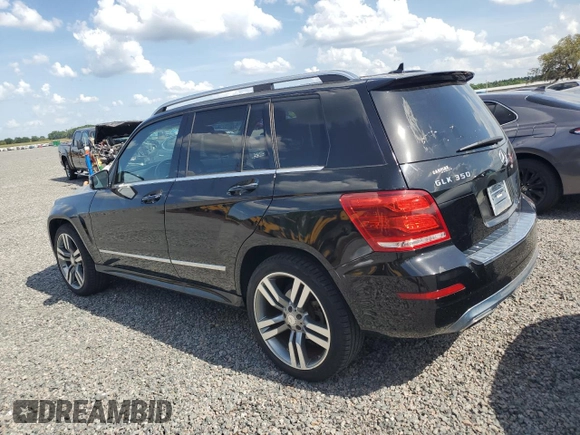 2015 Mercedes-Benz GLK GLK 350 with VIN WDCGG5HB0FG379301, listed as a Copart auction lot 51800415 with 55,389 mi miles and Salvage Title. Bid and sale history available at carsss.com. Image 2.