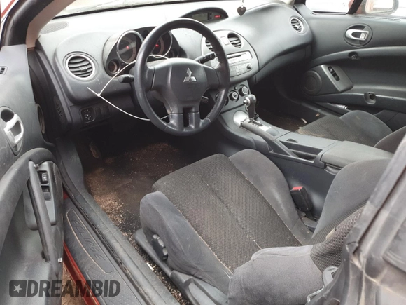 2007 Mitsubishi Eclipse GS with VIN 4A3AK24F77E037680, listed as a Copart auction lot 87070254 with 207,510 mi miles and Non Repairable. Bid and sale history available at DreamBid. Image 8.