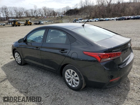 2018 Hyundai Accent SE with VIN 3KPC24A37JE033710, listed as a Copart auction lot 52130895 with 156,921 mi miles and Clean Title. Bid and sale history available at carsss.com. Image 2.