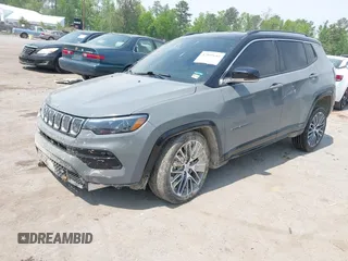 2022 Jeep Compass High Altitude with VIN 3C4NJDCB4NT158729, listed as a IAAI auction lot 42095683 with 53,874 mi miles and . Bid and sale history available at DreamBid. Image 17.