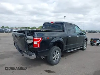 2018 Ford F-150 XL with VIN 1FTEW1EP6JKC24542, listed as a IAAI auction lot 42283242 with 127,608 mi miles and . Bid and sale history available at DreamBid. Image 4.