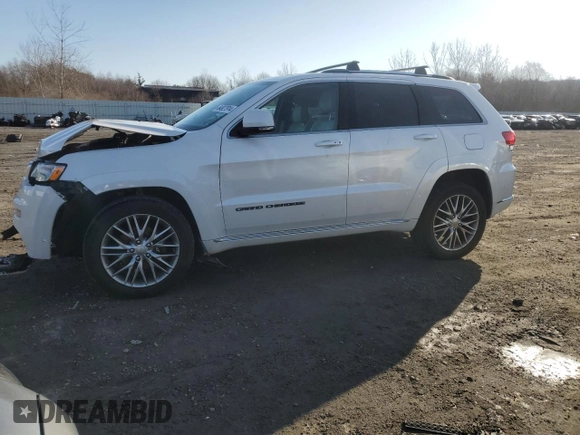 2017 Jeep Grand Cherokee Summit z VIN 1C4RJFJG6HC695291, wystawiony jako Copart lot #84927914 z przebiegiem 136 553 mil mil oraz Szkoda całkowita • Salvage title. Historia ofert i sprzedaży dostępna na DreamBid. Obrazek 1.