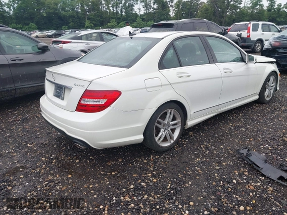 2012 Mercedes-Benz C 300 Sport with VIN WDDGF8BB7CR240081, listed as a IAAI auction lot 42654194 with 50,428 mi miles and . Bid and sale history available at DreamBid. Image 4.
