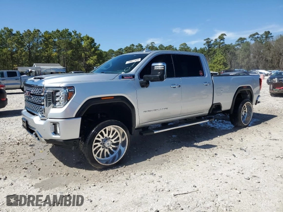 2020 GMC Sierra 3500HD Denali z VIN 1GT49WEY4LF182084, wystawiony jako Copart lot #47125665 z przebiegiem 79 045 mil mil oraz Tytuł czysty. Historia ofert i sprzedaży dostępna na DreamBid. Obrazek 1.