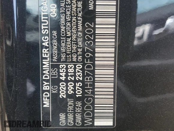 2013 Mercedes-Benz C 250 с VIN WDDGJ4HB7DF973202, выставлен на аукционе Copart как лот 63938445 с пробегом 47 883 миль миль и Списание • Salvage title. История ставок и продаж доступна на DreamBid. Изображение 12.