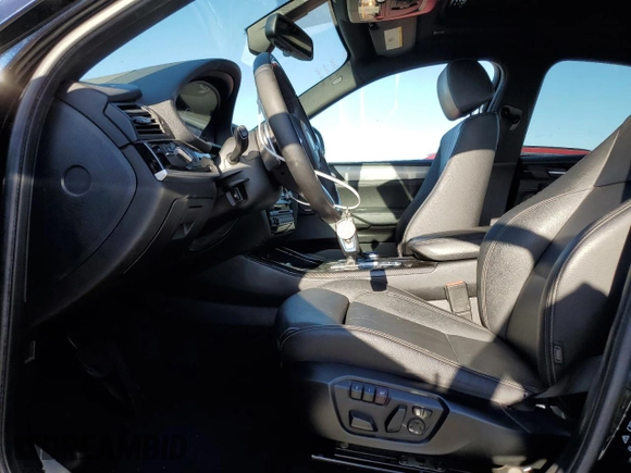 2017 BMW X4 M40i with VIN 5UXXW7C57H0U25965, listed as a Copart auction lot 72104593 with 75,325 mi miles. Bid and sale history available at carsss.com. Image 7.