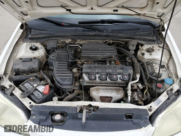 2003 Honda Civic z VIN 1HGEN26503L000381, wystawiony jako Copart lot #47497295 z przebiegiem 103 341 mil mil oraz Szkoda całkowita • Salvage title. Historia ofert i sprzedaży dostępna na DreamBid. Obrazek 11.