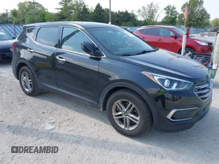 2017 Hyundai Santa Fe 2.4L with VIN 5XYZTDLBXHG440736, listed as a IAAI auction lot 42234524 with 134,045 mi miles and . Bid and sale history available at DreamBid. Image 1.