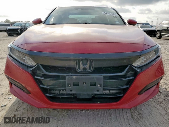2020 Honda Accord Sport with VIN 1HGCV2F32LA014672, listed as a Copart auction lot 57562865 with 97,787 mi miles and Salvage title. Bid and sale history available at DreamBid. Image 5.