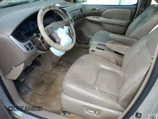 2002 Toyota Sienna LE with VIN 4T3ZF13C82U435655, listed as a Copart auction lot 76456024 with 177,570 mi miles and Salvage Title. Bid and sale history available at carsss.com. Image 7.