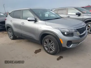 2023 Kia Seltos LX with VIN KNDEPCAA9P7424403, listed as a IAAI auction lot 42023944 with 17,785 mi miles and . Bid and sale history available at DreamBid. Image 1.