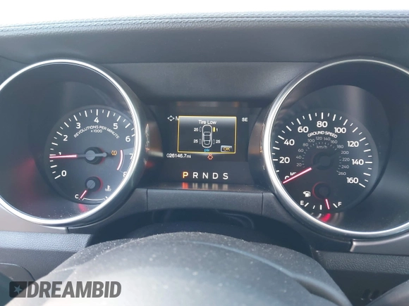 2018 Ford Mustang EcoBoost Premium with VIN 1FATP8UH1J5110458, listed as a IAAI auction lot 41454016 with 26,146 mi miles and . Bid and sale history available at DreamBid. Image 7.