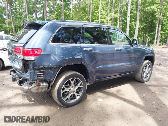 2021 Jeep Grand Cherokee High Altitude with VIN 1C4RJFCG3MC595186, listed as a IAAI auction lot 42325857 with 44,387 mi miles and . Bid and sale history available at DreamBid. Image 4.