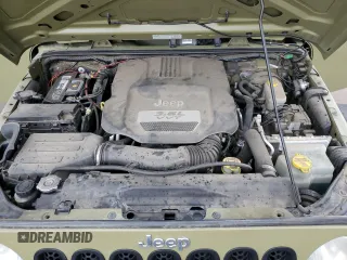 2013 Jeep Wrangler Sport with VIN 1C4AJWAGXDL586971, listed as a Copart auction lot 61574535 with 178,927 mi miles and Clean title. Bid and sale history available at DreamBid. Image 11.