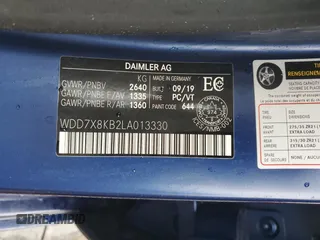 2020 Mercedes-Benz AMG GT 63 S с VIN WDD7X8KB2LA013330, выставлен на аукционе Copart как лот 82806804 с пробегом Не указан миль и Чистый • Clean title. История ставок и продаж доступна на DreamBid. Изображение 13.