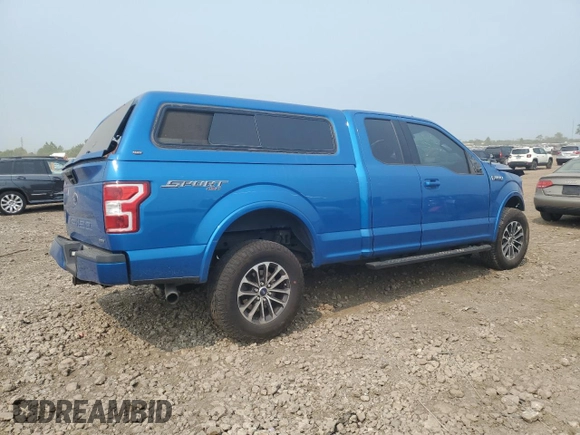 2020 Ford F-150 XL z VIN 1FTEX1EP6LKF34593, wystawiony jako Copart lot #59045025 z przebiegiem Nie podano mil oraz Szkoda całkowita • Salvage title. Historia ofert i sprzedaży dostępna na DreamBid. Obrazek 3.