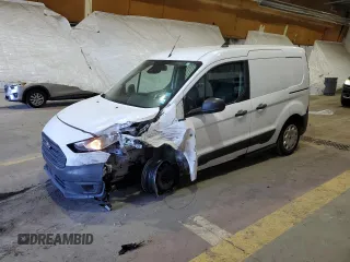 2019 Ford Transit Connect XL z VIN NM0LS6E24K1392088, wystawiony jako Copart lot #57425795 z przebiegiem 163 027 mil mil oraz Szkoda całkowita • Salvage title. Historia ofert i sprzedaży dostępna na DreamBid. Obrazek 1.