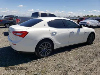 2016 Maserati Ghibli z VIN ZAM57XSA8G1166993, wystawiony jako Copart lot #51677735 z przebiegiem 58 215 mil mil oraz Tytuł czysty. Historia ofert i sprzedaży dostępna na DreamBid. Obrazek 3.
