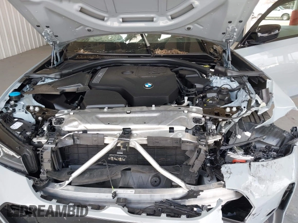 2023 BMW 3 Series 330i with VIN 3MW69FF01P8D33427, listed as a IAAI auction lot 42461734 with 15,587 mi miles and . Bid and sale history available at DreamBid. Image 10.