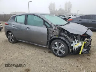 2019 Nissan LEAF SV z VIN 1N4AZ1CP1KC306656, wystawiony jako Copart lot #83686454 z przebiegiem 50 199 mil mil oraz Szkoda całkowita • Salvage title. Historia ofert i sprzedaży dostępna na DreamBid. Obrazek 4.