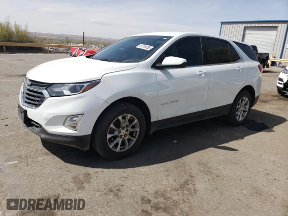 2019 Chevrolet Equinox LT with VIN 2GNAXUEV7K6265690, listed as a Copart auction lot 51316855 with 98,996 mi miles and Salvage Title. Bid and sale history available at DreamBid. Image 1.