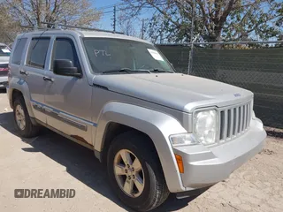 2012 Jeep Liberty Sport with VIN 1C4PJMAK1CW106039, listed as a IAAI auction lot 41810966 with 120,121 mi miles. Bid and sale history available at carsss.com. Image 1.