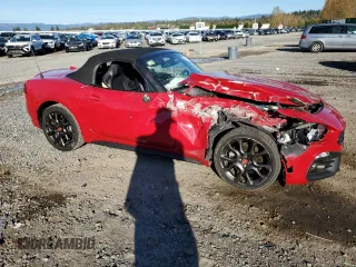 2017 FIAT 124 Spider Elaborazione Abarth z VIN JC1NFAEK1H0117289, wystawiony jako Copart lot #75170854 z przebiegiem 39 395 mil mil oraz Szkoda całkowita • Salvage title. Historia ofert i sprzedaży dostępna na DreamBid. Obrazek 4.