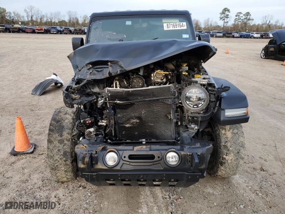2022 Jeep Gladiator Texas Trail with VIN 1C6HJTAG8NL140873, listed as a Copart auction lot 87169164 with 43,261 mi miles and Salvage Title. Bid and sale history available at carsss.com. Image 5.