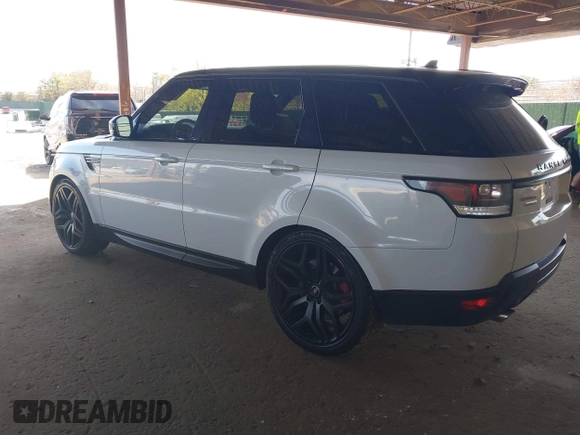 2016 Land Rover Range Rover Sport Dynamic with VIN SALWR2EF2GA568918, listed as a IAAI auction lot 42038221 with 115,436 mi miles and . Bid and sale history available at DreamBid. Image 3.