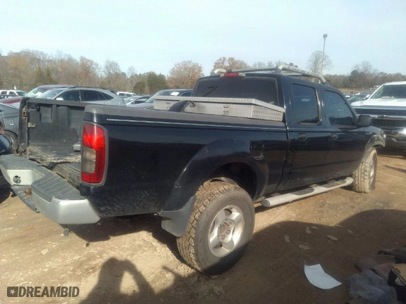 2002 Nissan Frontier 2WD SE with VIN 1N6ED29X02C357229, listed as a IAAI auction lot 41073902 with 243,350 mi miles. Bid and sale history available at carsss.com. Image 4.