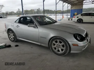 2003 Mercedes-Benz SLK-Class 2.3L with VIN WDBKK49F03F276776, listed as a Copart auction lot 78152404 with 92,044 mi miles and Salvage Title. Bid and sale history available at carsss.com. Image 4.
