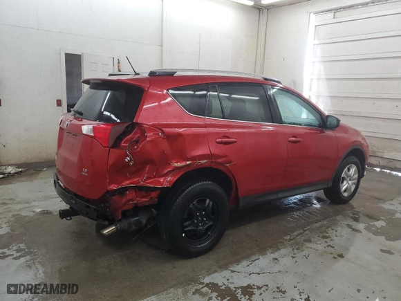 2015 Toyota RAV4 LE with VIN 2T3BFREV9FW244718, listed as a Copart auction lot 52947895 with 182,755 mi miles and Salvage Title. Bid and sale history available at carsss.com. Image 3.