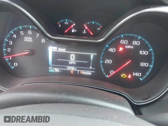 2016 Chevrolet Impala LTZ with VIN 2G1145S31G9204800, listed as a IAAI auction lot 41503224 with 73,732 mi miles. Bid and sale history available at carsss.com. Image 7.