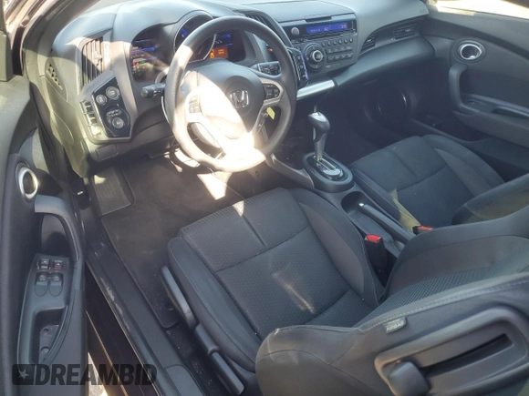 2013 Honda CR-Z with VIN JHMZF1D48DS003178, listed as a Copart auction lot 51550965 with 195,528 mi miles and Salvage Title. Bid and sale history available at carsss.com. Image 8.