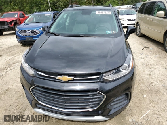 2021 Chevrolet Trax LT with VIN KL7CJLSB4MB324912, listed as a Copart auction lot 66497224 with 59,619 mi miles and Salvage title. Bid and sale history available at DreamBid. Image 5.