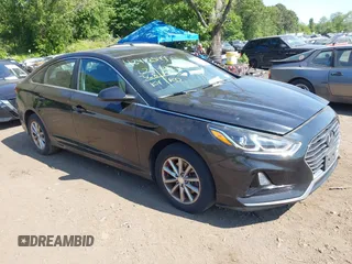 2019 Hyundai Sonata SE z VIN 5NPE24AF5KH758089, wystawiony jako IAAI lot #42412549 z przebiegiem 62 368 mil mil oraz . Historia ofert i sprzedaży dostępna na DreamBid. Obrazek 1.