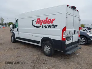 2022 Ram ProMaster Cargo with VIN 3C6LRVDG3NE110280, listed as a IAAI auction lot 40763747 with Not Provided miles and . Bid and sale history available at carsss.com. Image 3.