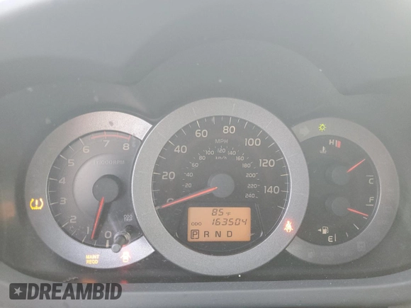 2010 Toyota RAV4 with VIN JTMBK4DV4AD014705, listed as a Copart auction lot 51756775 with 163,504 mi miles and Salvage Title. Bid and sale history available at carsss.com. Image 9.