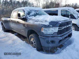 2021 Ram 3500 Big Horn with VIN 3C63RRHL4MG528784, listed as a Copart auction lot 43953515 with 0 mi miles and Clean Title. Bid and sale history available at carsss.com. Image 4.