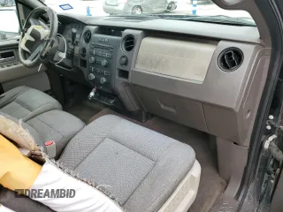 2009 Ford F-150 STX with VIN 1FTRX12W89FA12434, listed as a Copart auction lot 89214205 with 186,144 mi miles and Salvage Title. Bid and sale history available at carsss.com. Image 8.
