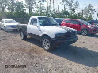 2001 Ford Ranger XL with VIN 1FTYR10D81TA74722, listed as a IAAI auction lot 42036853 with 167,011 mi miles. Bid and sale history available at carsss.com. Image 1.