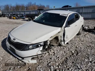 2015 Kia Optima LX с VIN KNAGM4A77F5556238, выставлен на аукционе Copart как лот 86639164 с пробегом 81 637 миль миль и Списание • Salvage title. История ставок и продаж доступна на DreamBid. Изображение 1.